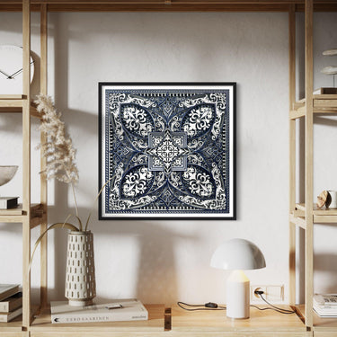 Royale Mandala 8 Layer Laser Cut Wood Wall Art Wall Sculpture Mandala With Frame