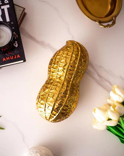 Peanut Shape Dry Fruit Platter - 9.5"