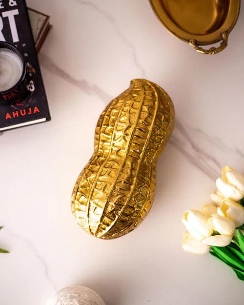 Peanut Shape Dry Fruit Platter - 9.5"