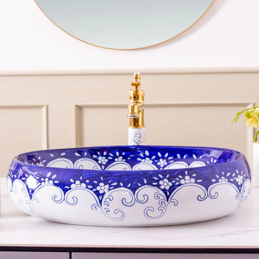 Fragrant Porcelain Counter Top Basin