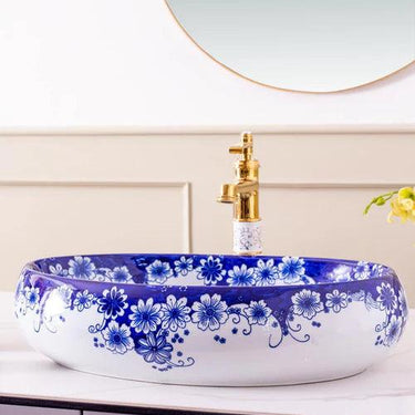 Elsa Porcelain Counter Top Basin