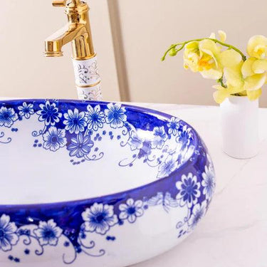 Elsa Porcelain Counter Top Basin