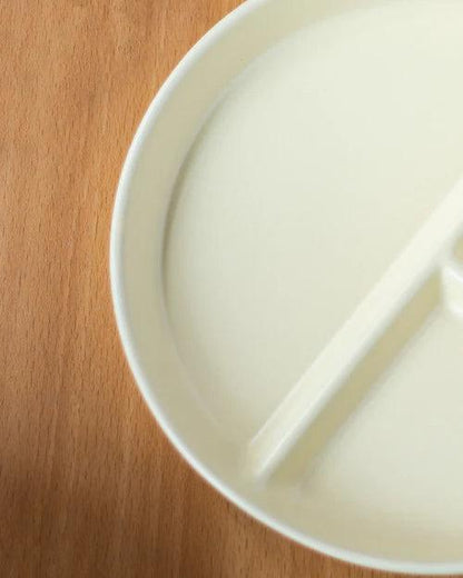 Monochrome Chip & Dip Platter - Off White