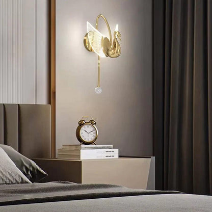 Swan Wall Light