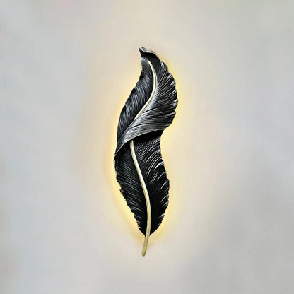Snowy Quill Wall Light
