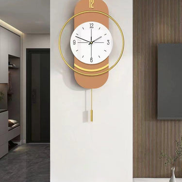 Non-Ticking Battery Operated Timepiece - Durable Design for Seamless Living Room, Kitchen, Bedroom & Office Decor