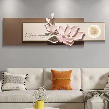 The Altruistic Flower 3D Resin Wall art Decor 24 x 70 Inches