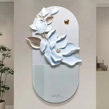 The Altruistic Flower 3D Resin Wall Art Decor 26 x 53 Inches