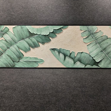 Handmade Painting Of Banana Leaves For Home Decor 150*50