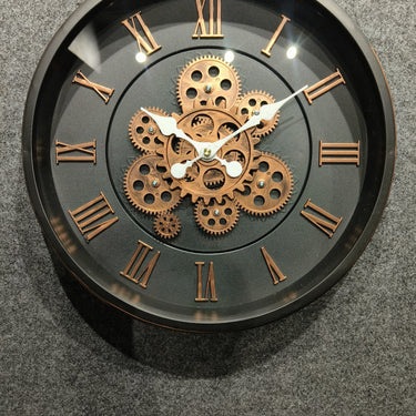 Vintage Wall Clock for Living Room and Bedroom (Size 45CM)