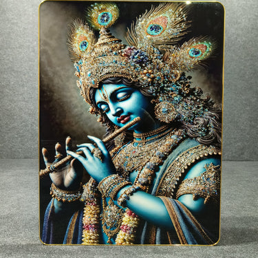 Beautiful Crystal Painting of Shree Krishna for Home Decor 60*80CM