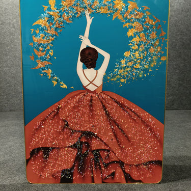 Crystal Painting of Dancing Girl for Home Decor Living Room Decoration 60*80CM