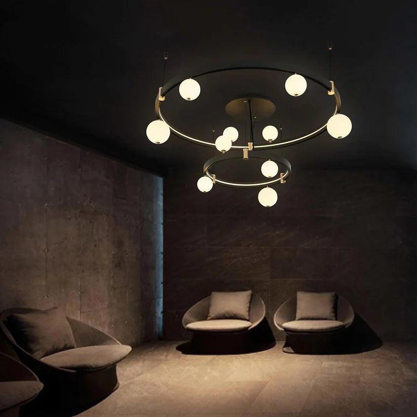 Galaxy Dual Layer Chandelier