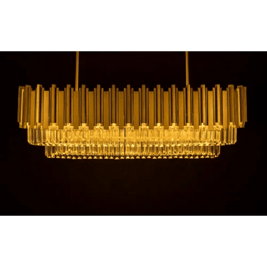 GLACIER Linear Chandelier