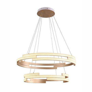 GOLDEN CHALET Chandelier Double