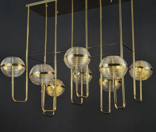 Grand Linear Chandelier Light