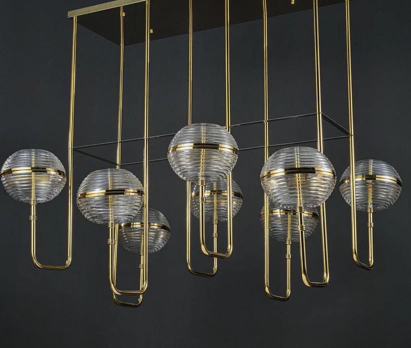Grand Linear Chandelier Light