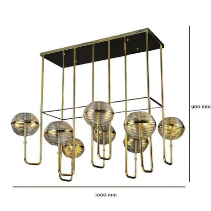 Grand Linear Chandelier Light