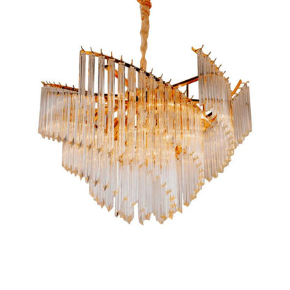 Lineary Crystal Chandelier