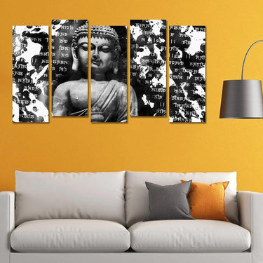 Enlightened Series of Buddha Wall Painting (Set of 5)