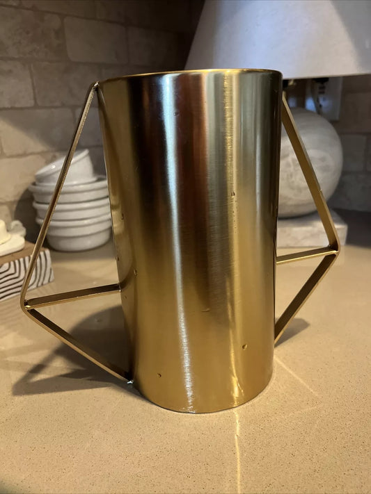Golden Metallic Vase