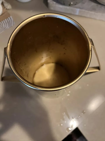 Golden Metallic Vase