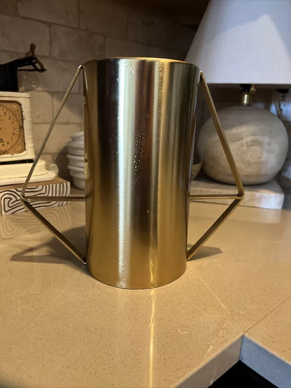 Golden Metallic Vase