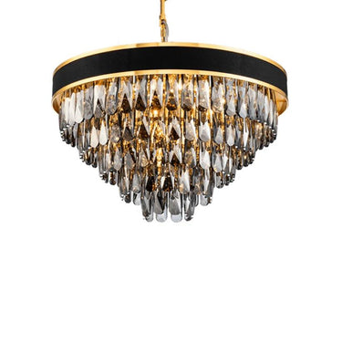 Signsy Black Oval Chandelier