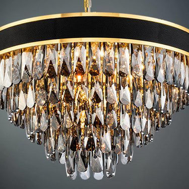 Signsy Black Oval Chandelier