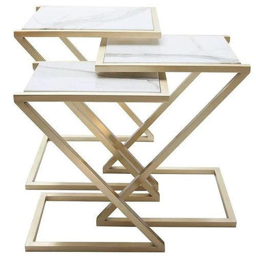 Soothing Interiors Z Nesting Tables Set of 3