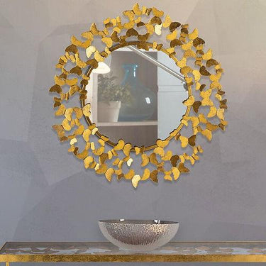 Soothing Interiors Butterfly Accent Mirror