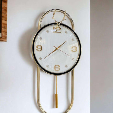 IMPORTED WALL CLOCK(WHITE)