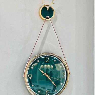 IMPORTED WALL CLOCK (GREEN)