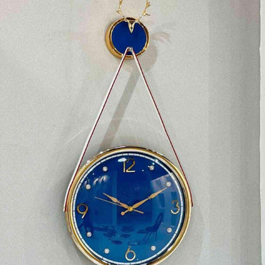 IMPORTED WALL CLOCK (BLUE)